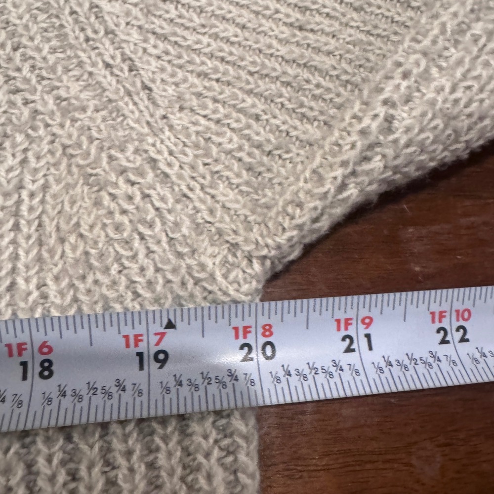 Woven Heart Ribbed Knit Chest & Sleeve Cutout w Ties Sweater - Picture 6 of 7